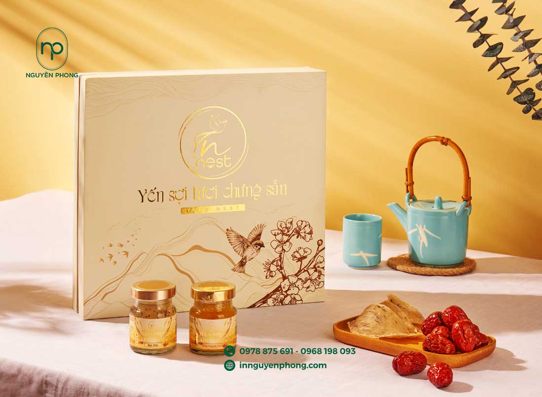 Kiểu dáng hộp đựng yến